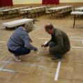 D'abord stabiliser le plancher légèrement défaillant !