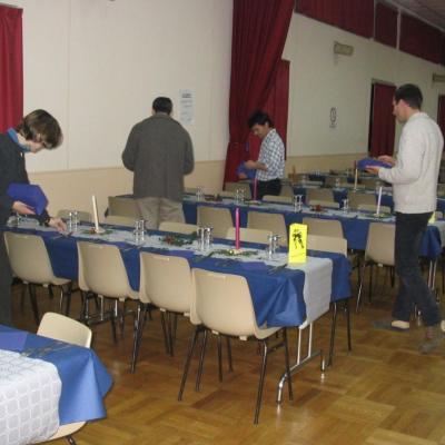La décoration des tables