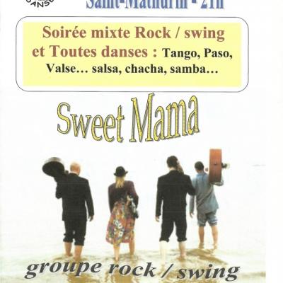 L'affiche de la soirée dansante