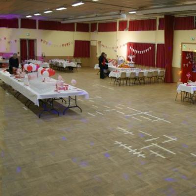 vue panoramique de la salle