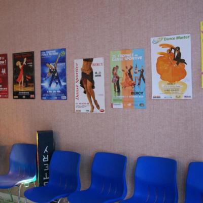 la décoration de la salle