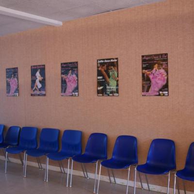 la décoration de la salle