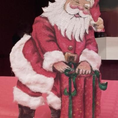 le père Noël géant