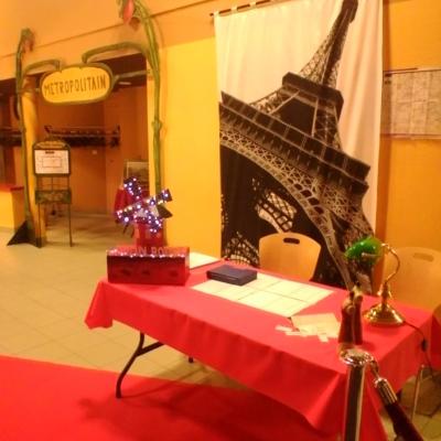 Table accueil Tour Effeil