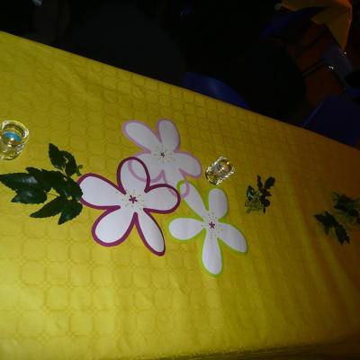 la décoration des tables
