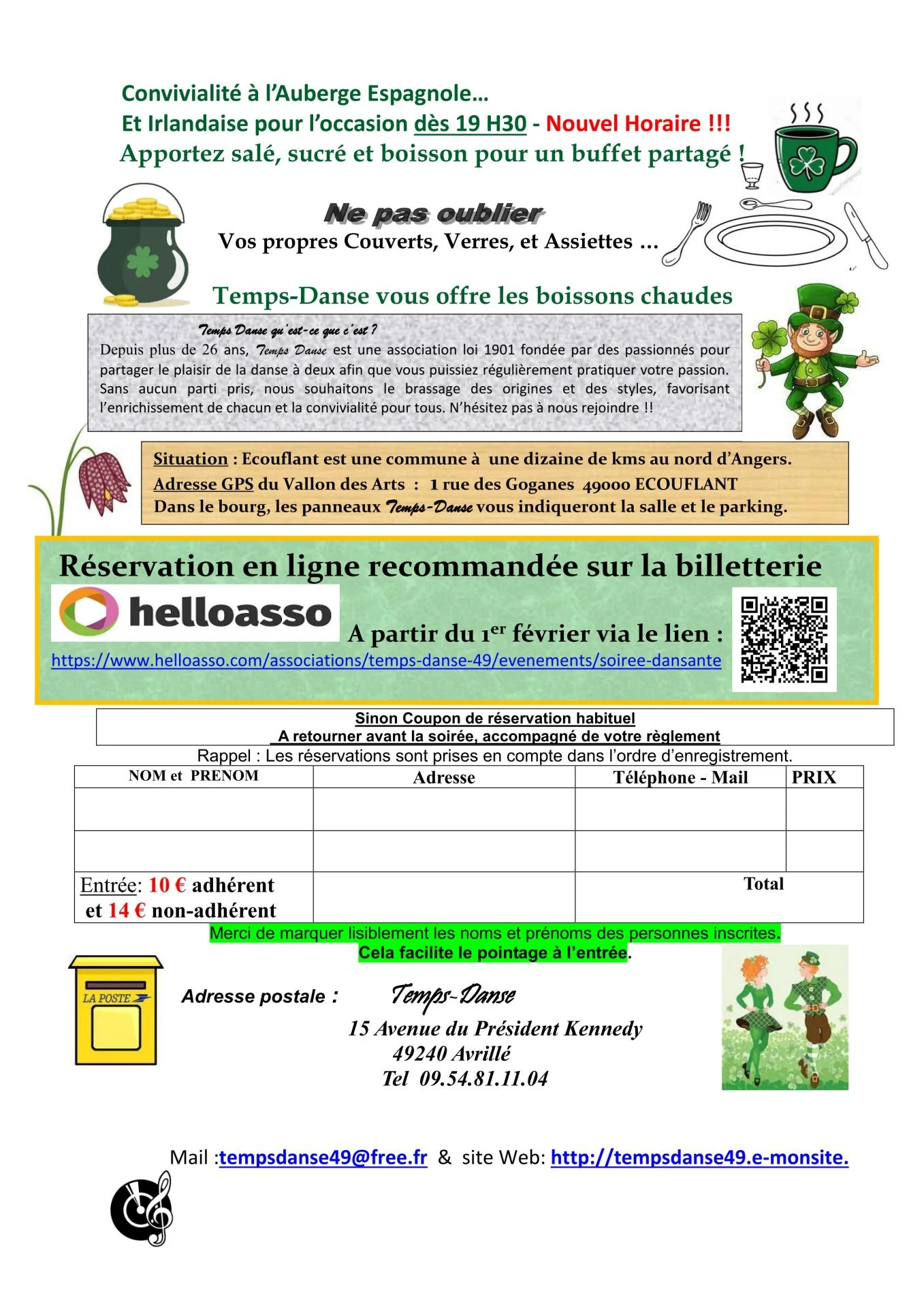 Affiche ecouflant verso