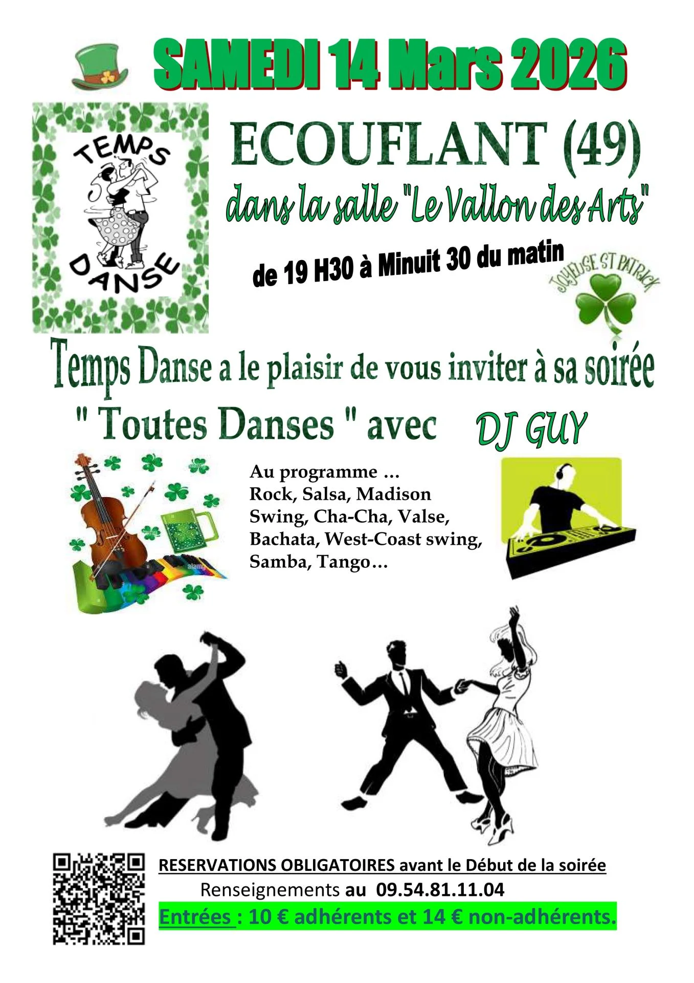 Soiree ecouflant 14 mars 2026